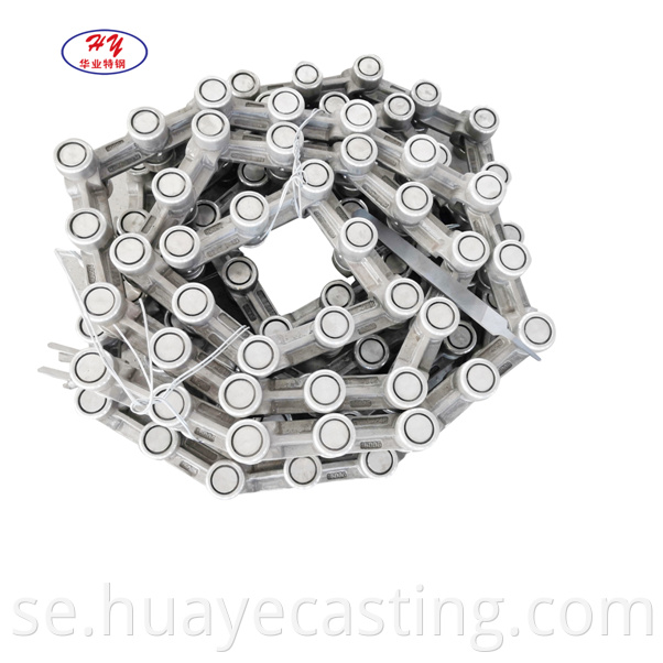 Heat Resistant Wear Resistant Precision Casting Chain For Heat Treatment Furnace6